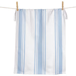 KAF Home Centerband Oversized Kitchen Towel, 100% Cotton, Sky