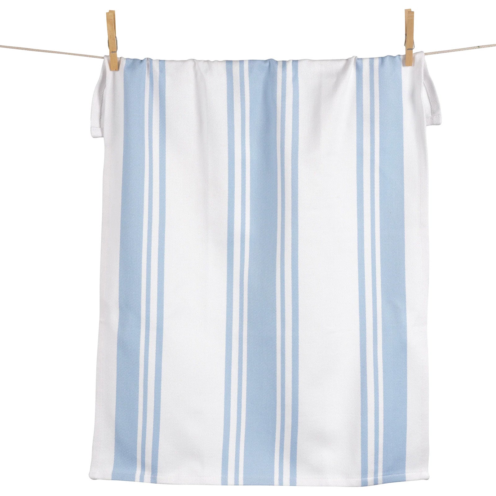 KAF Home Centerband Oversized Kitchen Towel, 100% Cotton, Sky