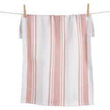 KAF Home Centerband Oversized Kitchen Towel, 100% Cotton, Blush