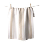 KAF Home Centerband Oversized Kitchen Towel, 100% Cotton, Oatmeal