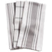 KAF Home Centerband/Basketweave/Windowpane Kitchen Towels, Set of 3, Drizzle