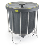 Polder Countertop Compost Bin, Grey
