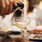 Final Touch Coupe Lead-Free Crystal Glasses - Set of 2