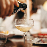 Final Touch Coupe Lead-Free Crystal Glasses - Set of 2