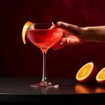 Final Touch Coupe Lead-Free Crystal Glasses - Set of 2