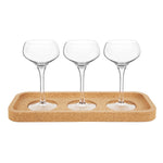 Final Touch Espresso Martini Flight Set - 4 Pieces - 4.75 oz (140 ml)