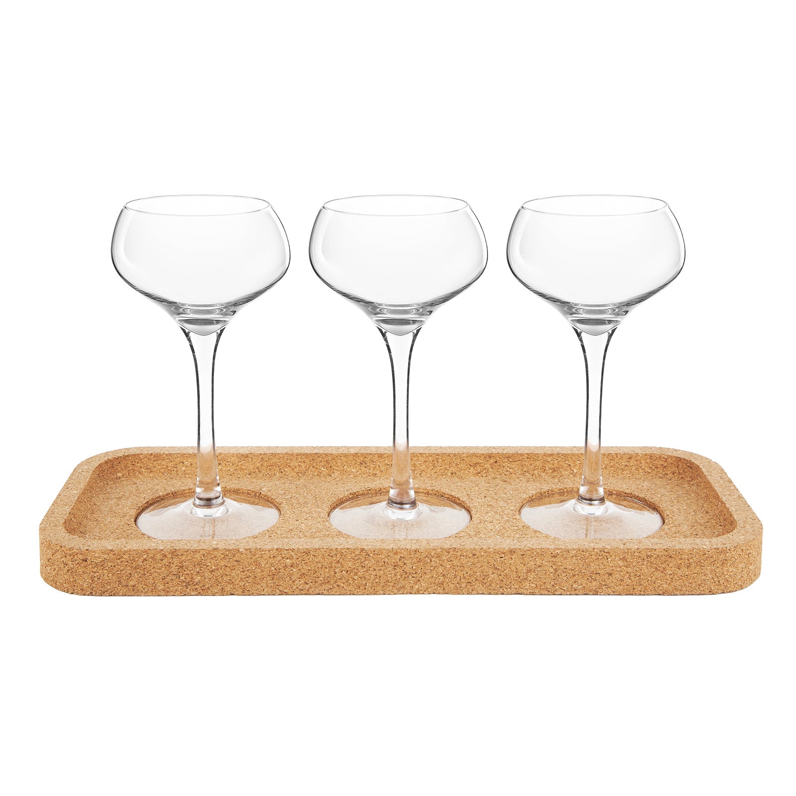 Final Touch Espresso Martini Flight Set - 4 Pieces - 4.75 oz (140 ml)
