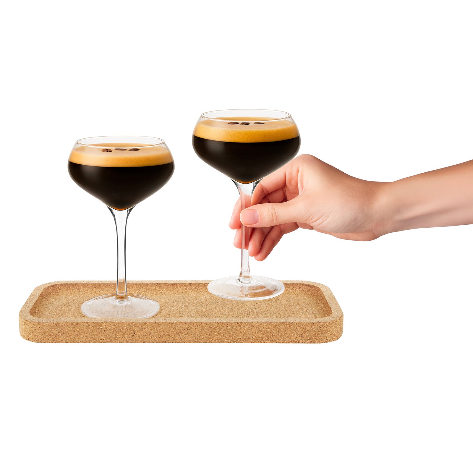 Final Touch Espresso Martini Set - 3 Pieces - 10 oz (300 ml)