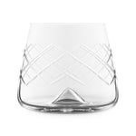 Final Touch 4 Piece Lead-Free Crystal Whiskey Decanter Set