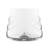 Final Touch 4 Piece Lead-Free Crystal Whiskey Decanter Set