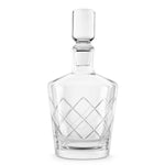 Final Touch 4 Piece Lead-Free Crystal Whiskey Decanter Set