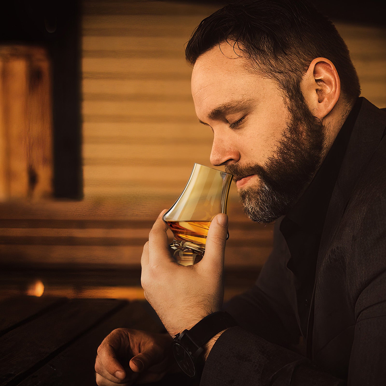 Final Touch Whiskey Tasting Glasses - Set of 2