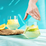 Final Touch Revolve - Revolving DOF Glass – Set of 2 – 13.5 oz (400ml)