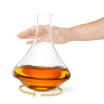 Final Touch Revolve - Revolving Spirits Decanter with Stopper