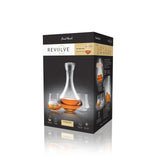 Final Touch Revolve Decanter Set with 2 Revolve DOF Glasses