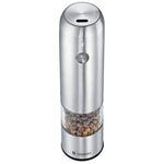 Zassenhaus Koln Rechargeable Salt or Pepper Mill, 5.5" H x 1.5", Chrome