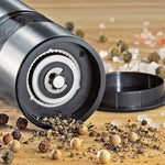 Zassenhaus Koln Rechargeable Salt or Pepper Mill, 5.5" H x 1.5", Chrome