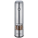 Zassenhaus Koln Rechargeable Salt or Pepper Mill, 5.5" H x 1.5", Chrome