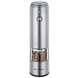 Zassenhaus Koln Rechargeable Salt or Pepper Mill, 5.5" H x 1.5", Chrome