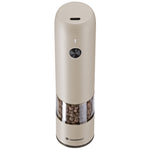 Zassenhaus Koln Rechargeable Salt or Pepper Mill, 5.5" H x 1.5", Gray