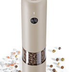 Zassenhaus Koln Rechargeable Salt or Pepper Mill, 5.5" H x 1.5", Gray