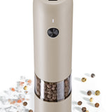 Zassenhaus Koln Rechargeable Salt or Pepper Mill, 5.5" H x 1.5", Gray