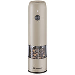 Zassenhaus Koln Rechargeable Salt or Pepper Mill, 5.5" H x 1.5", Gray