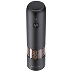 Zassenhaus Koln Rechargeable Salt or Pepper Mill, 5.5" H x 1.5", Black
