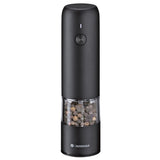 Zassenhaus Koln Rechargeable Salt or Pepper Mill, 5.5" H x 1.5", Black
