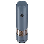 Zassenhaus Koln Rechargeable Salt or Pepper Mill, 5.5" H x 1.5", Blue