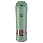 Zassenhaus Koln Rechargeable Salt or Pepper Mill, 5.5" H x 1.5", Green