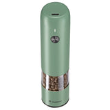 Zassenhaus Koln Rechargeable Salt or Pepper Mill, 5.5" H x 1.5", Green
