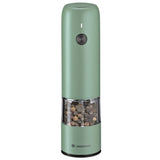 Zassenhaus Koln Rechargeable Salt or Pepper Mill, 5.5" H x 1.5", Green