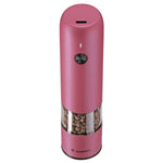 Zassenhaus Koln Rechargeable Salt or Pepper Mill, 5.5" H x 1.5", Pink