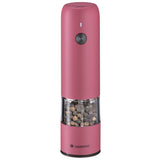 Zassenhaus Koln Rechargeable Salt or Pepper Mill, 5.5" H x 1.5", Pink