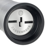 Zassenhaus Mephisto Nutmeg Mill, Brown, Stainless Steel and Acrylic