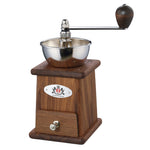 Zassenhaus Santos Manual Hand Crank Coffee Mill and Grinder, Walnut