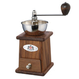 Zassenhaus Santos Manual Hand Crank Coffee Mill and Grinder, Walnut