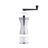 Zassenhaus Manaos Manual Hand Crank Coffee Mill and Grinder, Stainless Steel, 2.5-Ounce