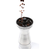 Zassenhaus Manaos Manual Hand Crank Coffee Mill and Grinder, Stainless Steel, 2.5-Ounce