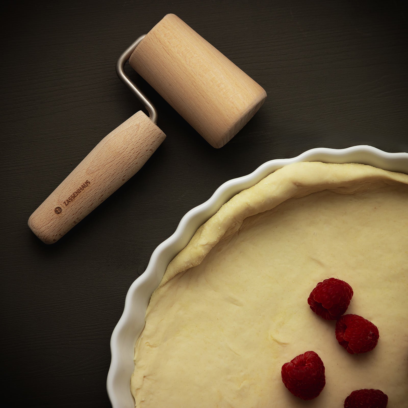 Zassenhaus Dough Roller, Beechwood