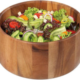 Zassenhaus Acacia Wood Salad Serving Bowl, Medium 9.8" diameter by 5" High