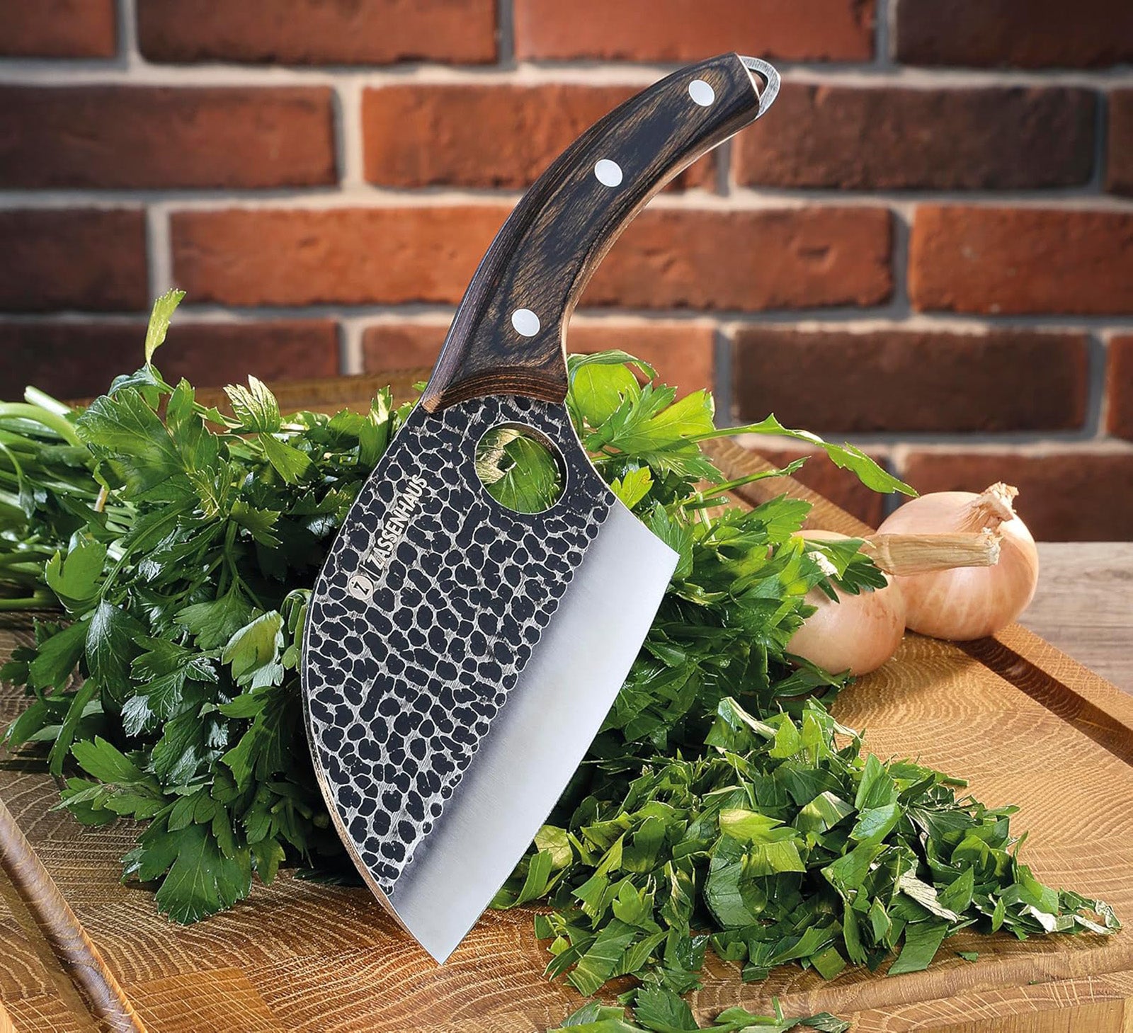 Zassenhaus Keeper 9.8-Inch Chef's Knife with Pakkawood Handle