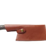 Zassenhaus Cleaver Chef's Knife, Wood Handle, 10.5"