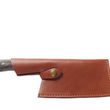Zassenhaus Cleaver Chef's Knife, Wood Handle, 10.5"