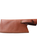 Zassenhaus Cleaver Chef's Knife, Wood Handle, 10.5"