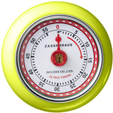 Zassenhaus Magnetic Retro 60 Minute Kitchen Timer, 2.75-Inch, Kiwi