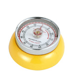 Zassenhaus Magnetic Retro 60 Minute Kitchen Timer, 2.75-Inch, Yellow