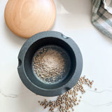 Zassenhaus Cast Iron Spice Grinder Set, Herb and Seed Grinder, 5.4" Diameter