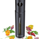 Zassenhaus Oleon Oil & Vinegar Sprayer, 7.5" H x 1.65", Black